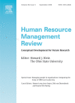 Cover image Human Resource Management Review