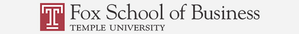 temple university's fox school of business logo